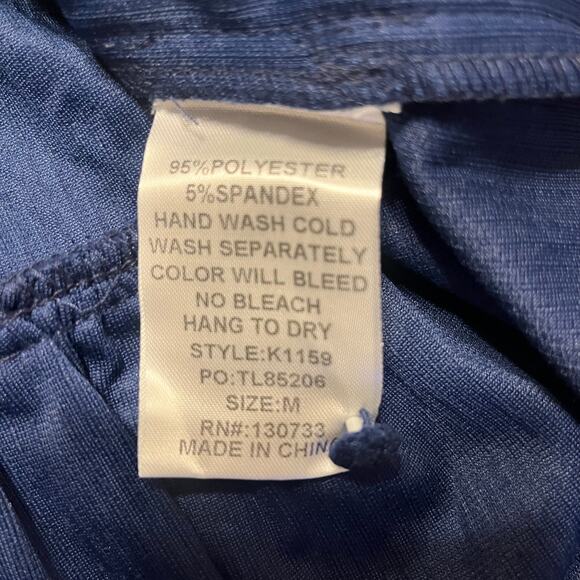 UMGEE NWT Navy Ruffle Trim Babydoll Boho Dress Women Sz M - Picture 7 of 8